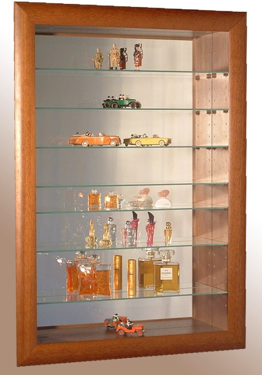 Vitrine pour miniatures et figurines