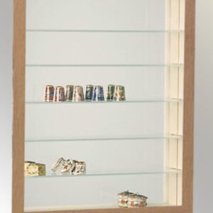 Vitrine collection de miniatures - Loupe d'orme